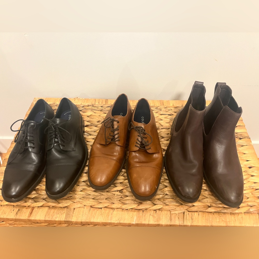 3 PAIRS of Cole Haan Shoes